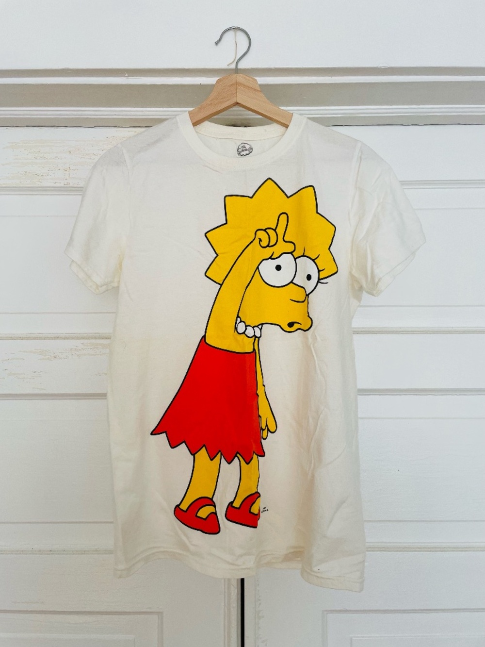 VTG The Simpsons Lisa "Loser" Graphic Tee - Small